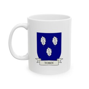 Tobin Family Coat of Arms Coffee Mug