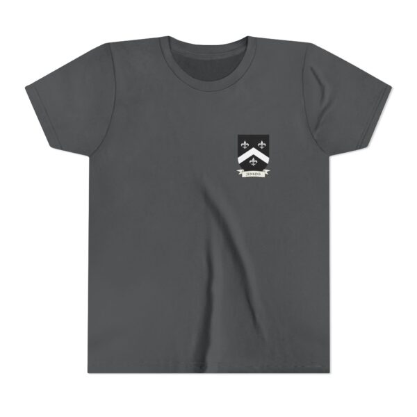 Jenkins Family Coat of Arms Youth T-Shirt - Image 7
