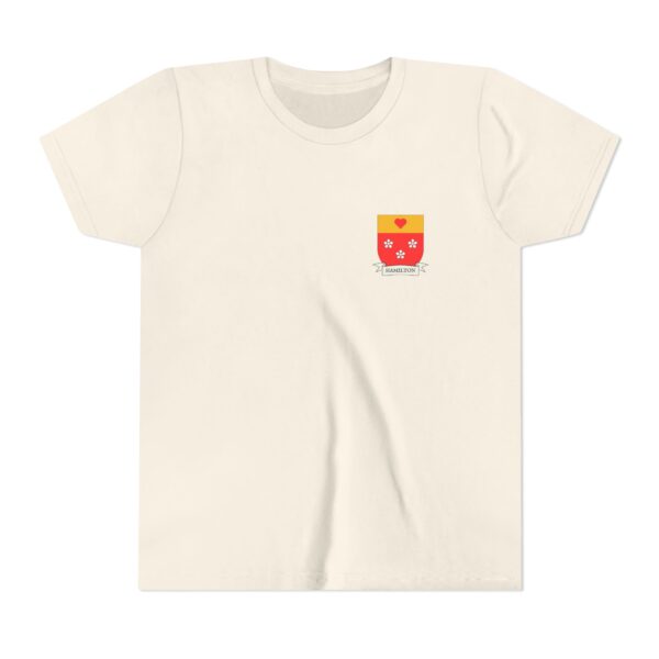 Hamilton Family Coat of Arms Youth T-Shirt - Image 2