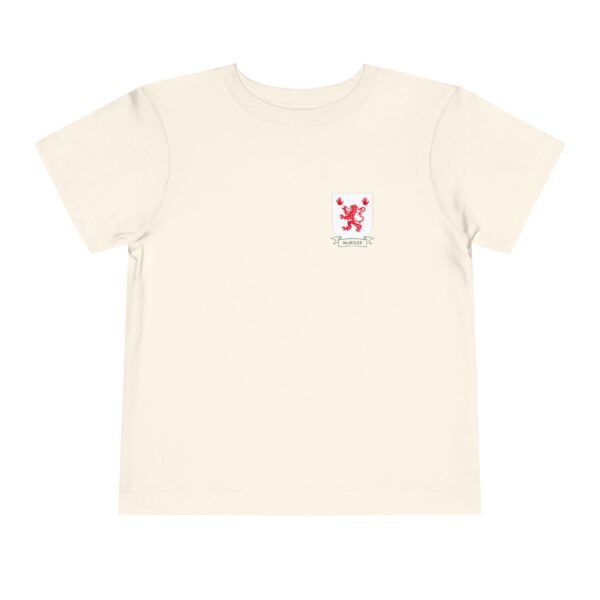 McAuley Family Coat of Arms Toddler T-Shirt - Image 2
