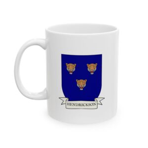 Hendrickson Family Coat of Arms Coffee Mug