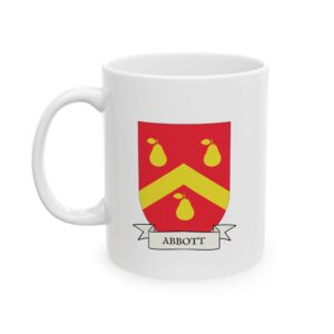 Abbott Family Coat of Arms Coffee Mug