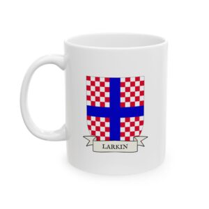 Larkin Family Coat of Arms Coffee Mug