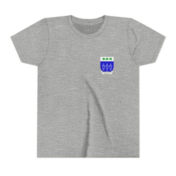 Hackett Family Coat of Arms Youth T-Shirt - Image 4