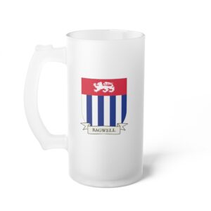 Bagwell Family Coat of Arms Beer Mug