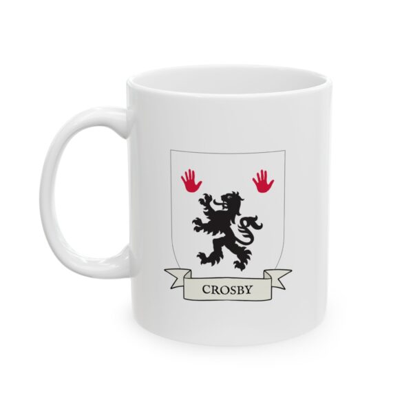 Crosby Family Coat of Arms Coffee Mug