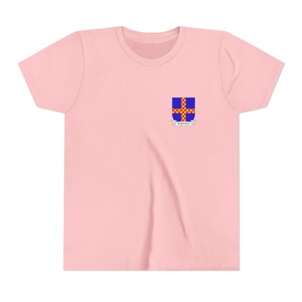 Whitney Family Coat of Arms Youth T-Shirt - Image 5