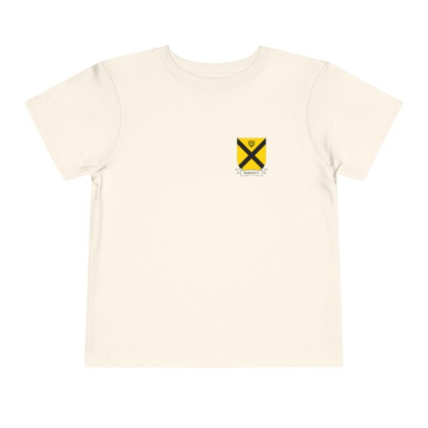 Barnett Family Coat of Arms Toddler T-Shirt - Image 2