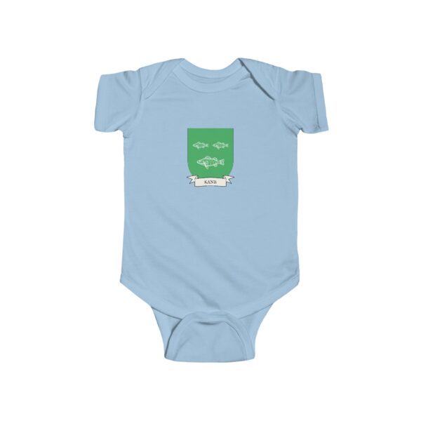 Kane Family Coat of Arms Baby Onesie Bodysuit - Image 4