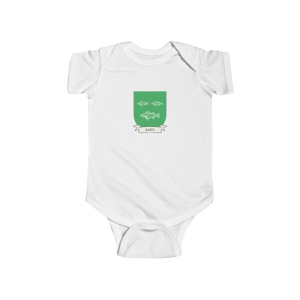 Kane Family Coat of Arms Baby Onesie Bodysuit - Image 2