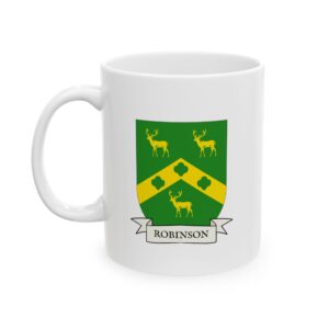 Robinson Family Coat of Arms Coffee Mug