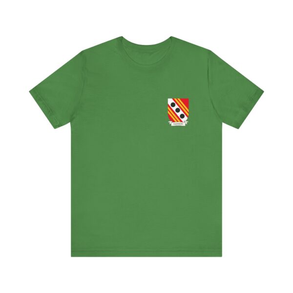 Cannon Family Coat of Arms T-Shirt - Image 4