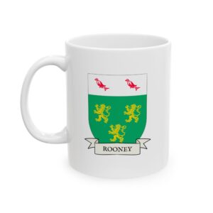 Rooney Family Coat of Arms Coffee Mug