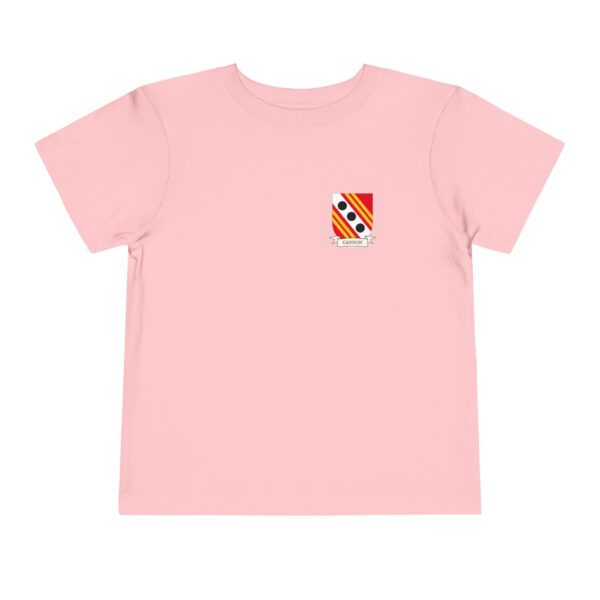 Cannon Family Coat of Arms Toddler T-Shirt - Image 6