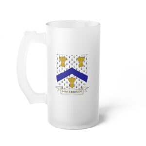 Masterson Family Coat of Arms Beer Mug