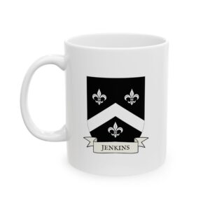 Jenkins Family Coat of Arms Coffee Mug