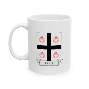 Ellis Family Coat of Arms Coffee Mug