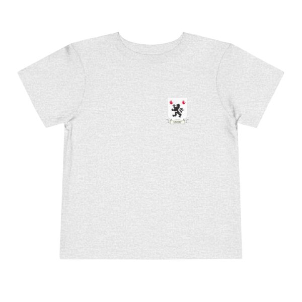 Crosby Family Coat of Arms Toddler T-Shirt - Image 4