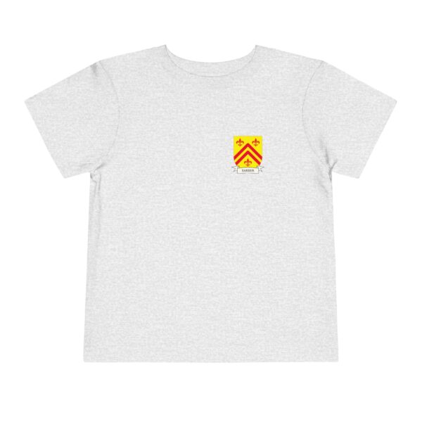 Barber  Family Coat of Arms Toddler T-Shirt - Image 4
