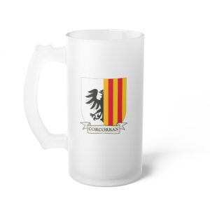 Corcorran Family Coat of Arms Beer Mug