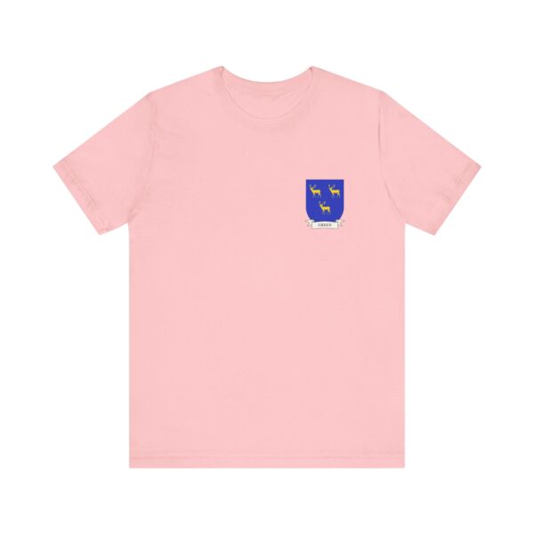 Green Family Coat of Arms T-Shirt - Image 3