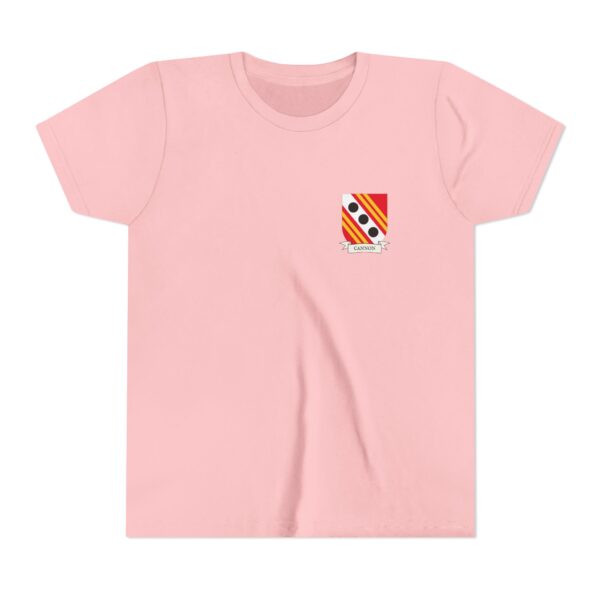 Cannon Family Coat of Arms Youth T-Shirt - Image 5