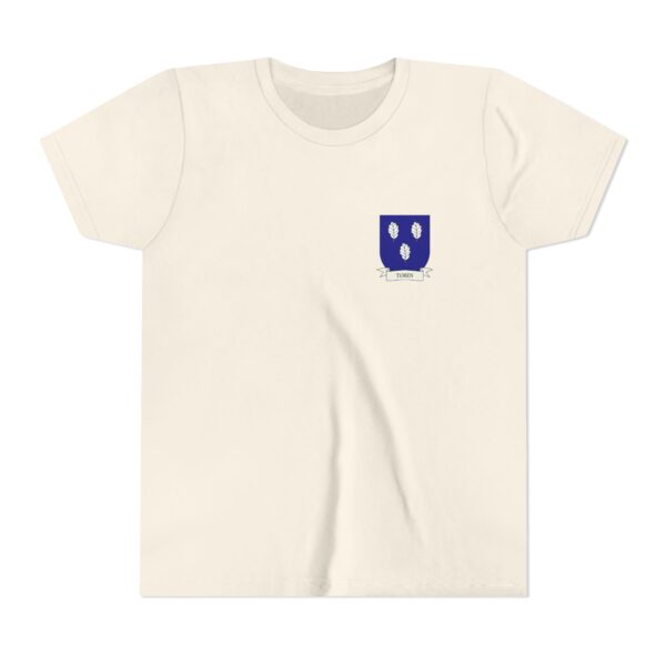 Tobin Family Coat of Arms Youth T-Shirt - Image 2