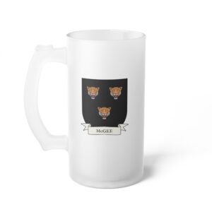 McGee Family Coat of Arms Beer Mug