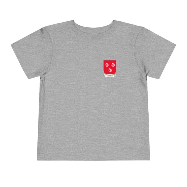 Everett Family Coat of Arms Toddler T-Shirt - Image 4