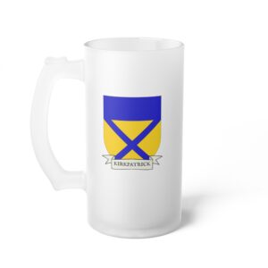 Kirkpatrick Family Coat of Arms Beer Mug