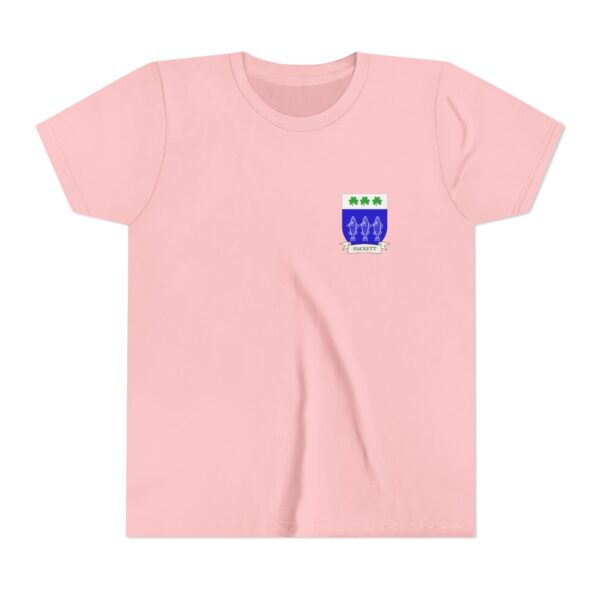 Hackett Family Coat of Arms Youth T-Shirt - Image 5