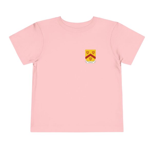 Norman Family Coat of Arms Toddler T-Shirt - Image 6