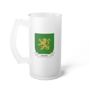 Shane Family Coat of Arms Beer Mug