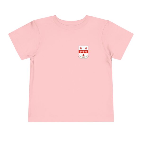 Bates Family Coat of Arms Toddler T-Shirt - Image 6
