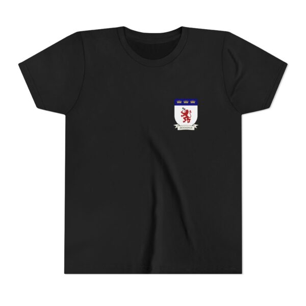 Jennings Family Coat of Arms Youth T-Shirt - Image 7