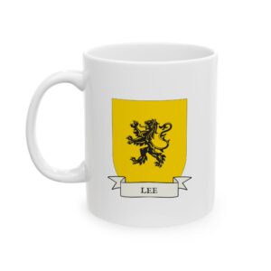 Lee Family Coat of Arms Coffee Mug