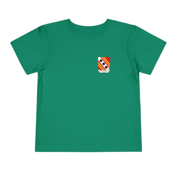 Cannon Family Coat of Arms Toddler T-Shirt - Image 3