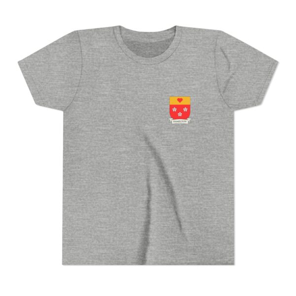 Hamilton Family Coat of Arms Youth T-Shirt - Image 4