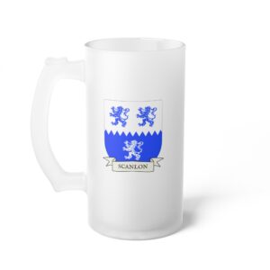 Scanlon Family Coat of Arms Beer Mug
