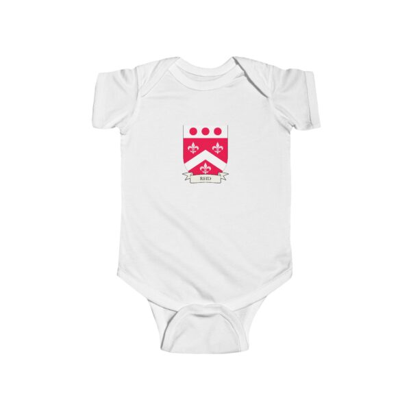 Reid Family Coat of Arms Baby Onesie Bodysuit - Image 2