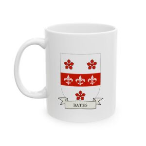 Bates Family Coat of Arms Coffee Mug