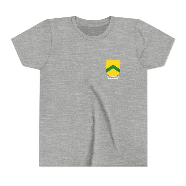 Pinkerton Family Coat of Arms Youth T-Shirt - Image 4