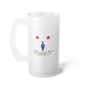 McCall Family Coat of Arms Beer Mug