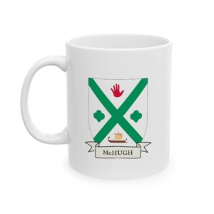 McHugh Family Coat of Arms Coffee Mug
