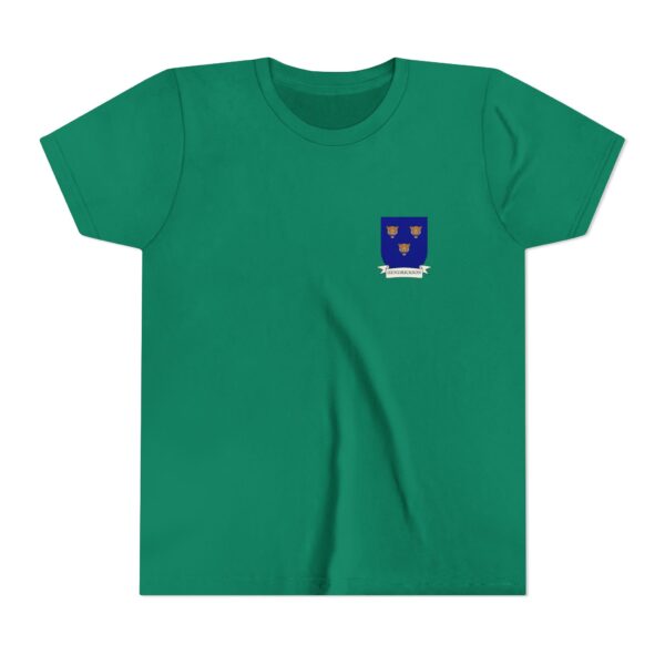 Hendrickson Family Coat of Arms Youth T-Shirt - Image 3