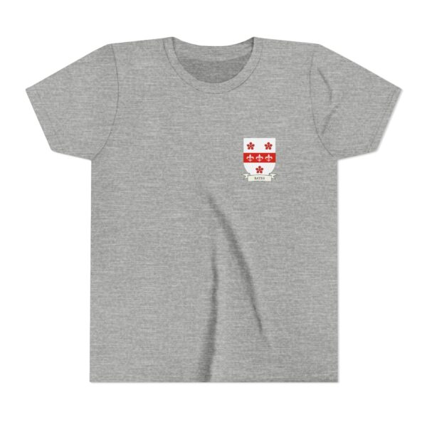 Bates Family Coat of Arms Youth T-Shirt - Image 4