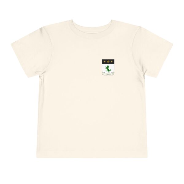 Wilson Family Coat of Arms Toddler T-Shirt - Image 2