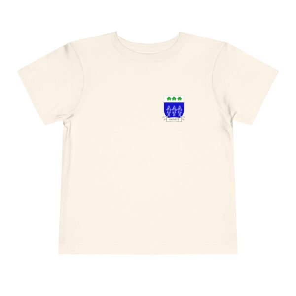 Hackett Family Coat of Arms Toddler T-Shirt - Image 2
