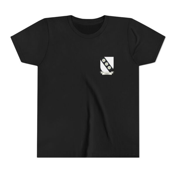 Carey Family Coat of Arms Youth T-Shirt - Image 7