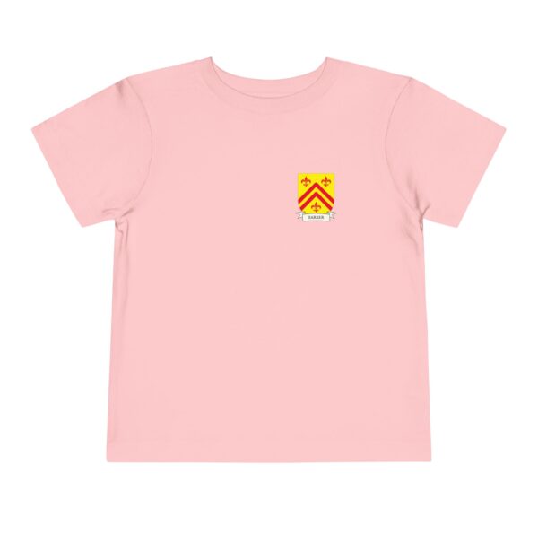 Barber  Family Coat of Arms Toddler T-Shirt - Image 6